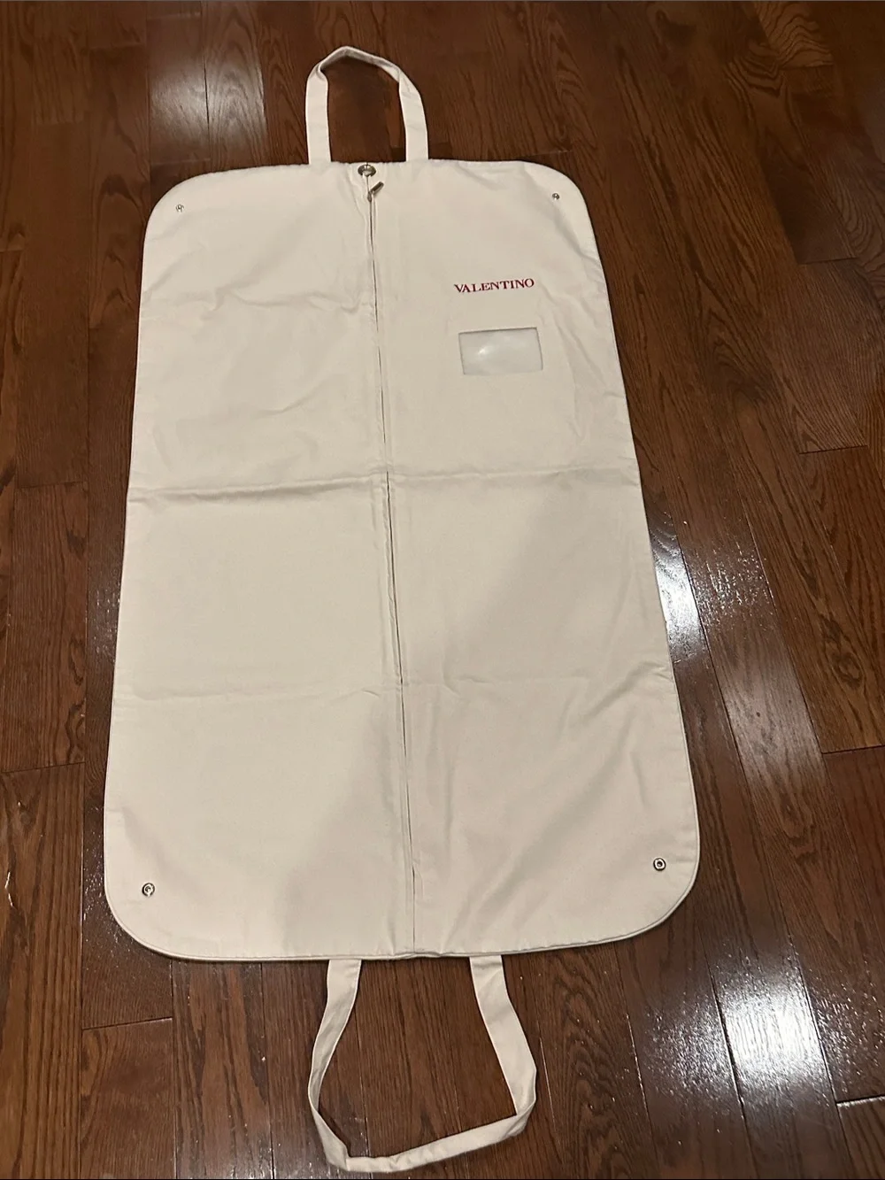 Valentino garment bag cotton